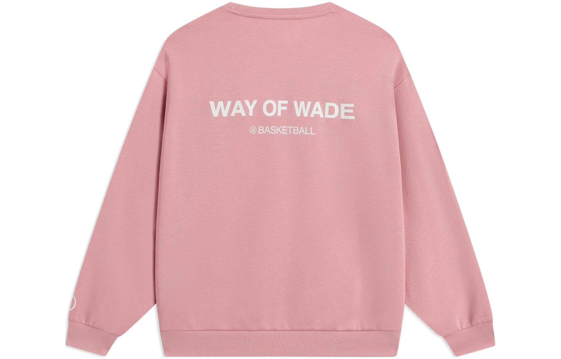 Li-Ning Way Of Wade Basketball Graphic Sweatshirt 'Pink' AWDS813-5 sold by KicksCrew product image thumbnail 2