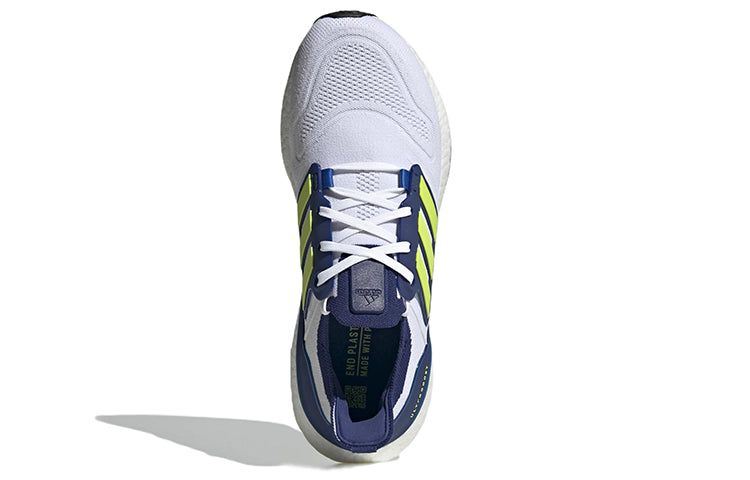 Adidas UltraBoost 22 'White Solar Yellow Blue' GX5466 sold by KicksCrew product image thumbnail 5