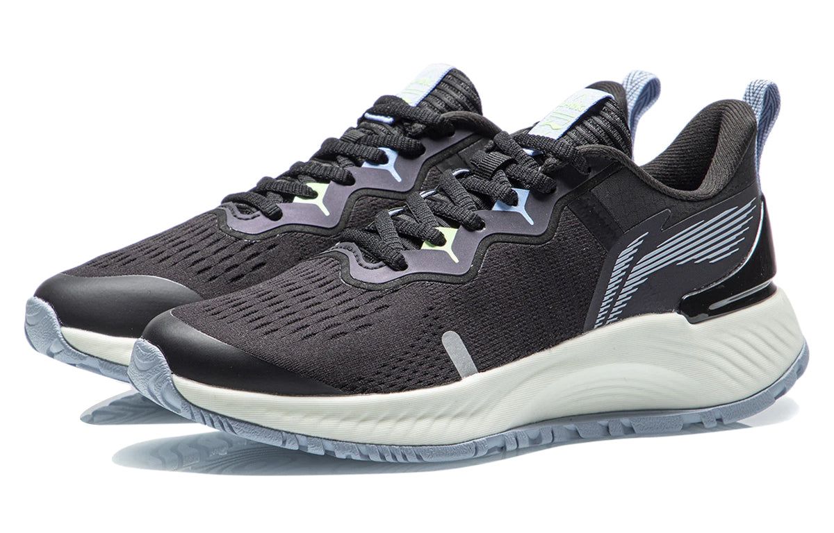 (WMNS) Li-Ning Shadow Essential 'Black White Blue' ARHR108-3 sold by KicksCrew product image thumbnail 3