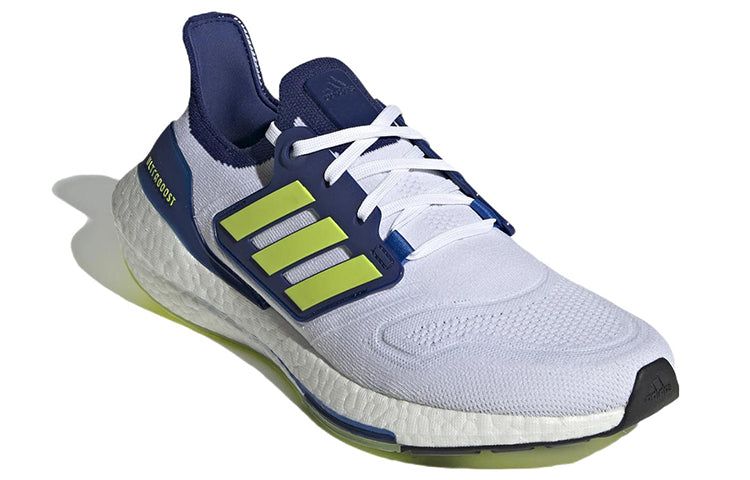 Adidas UltraBoost 22 'White Solar Yellow Blue' GX5466 sold by KicksCrew product image thumbnail 3