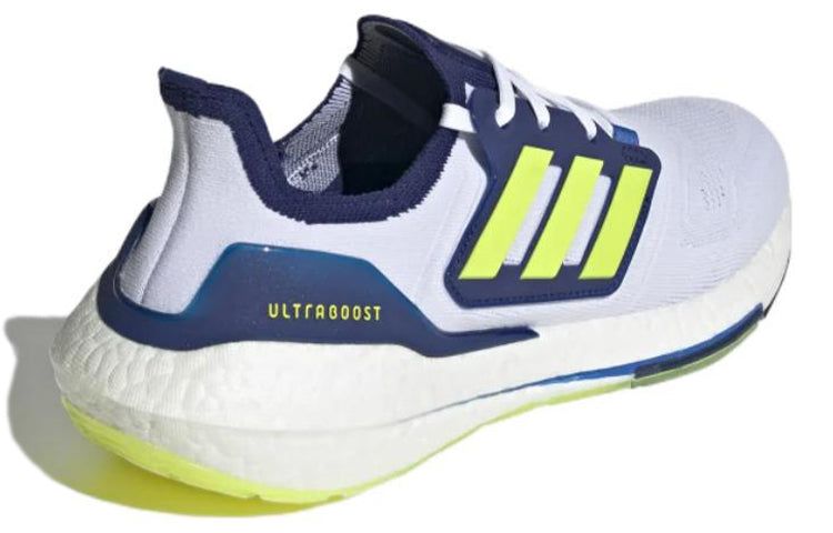 Adidas UltraBoost 22 'White Solar Yellow Blue' GX5466 sold by KicksCrew product image thumbnail 4