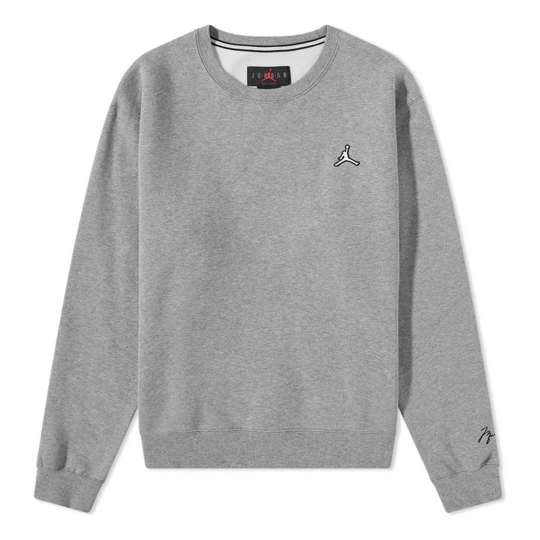 Air Jordan Essential Fleece Crew 'Carbon' DN7954-091 sold by KicksCrew
