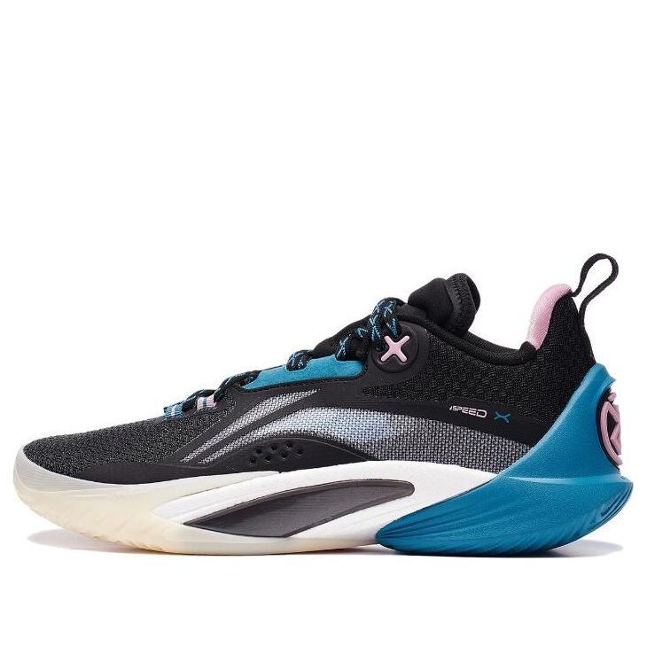 Li-Ning Speed 10 'Black Blue Pink' ABAT085-3 sold by KicksCrew