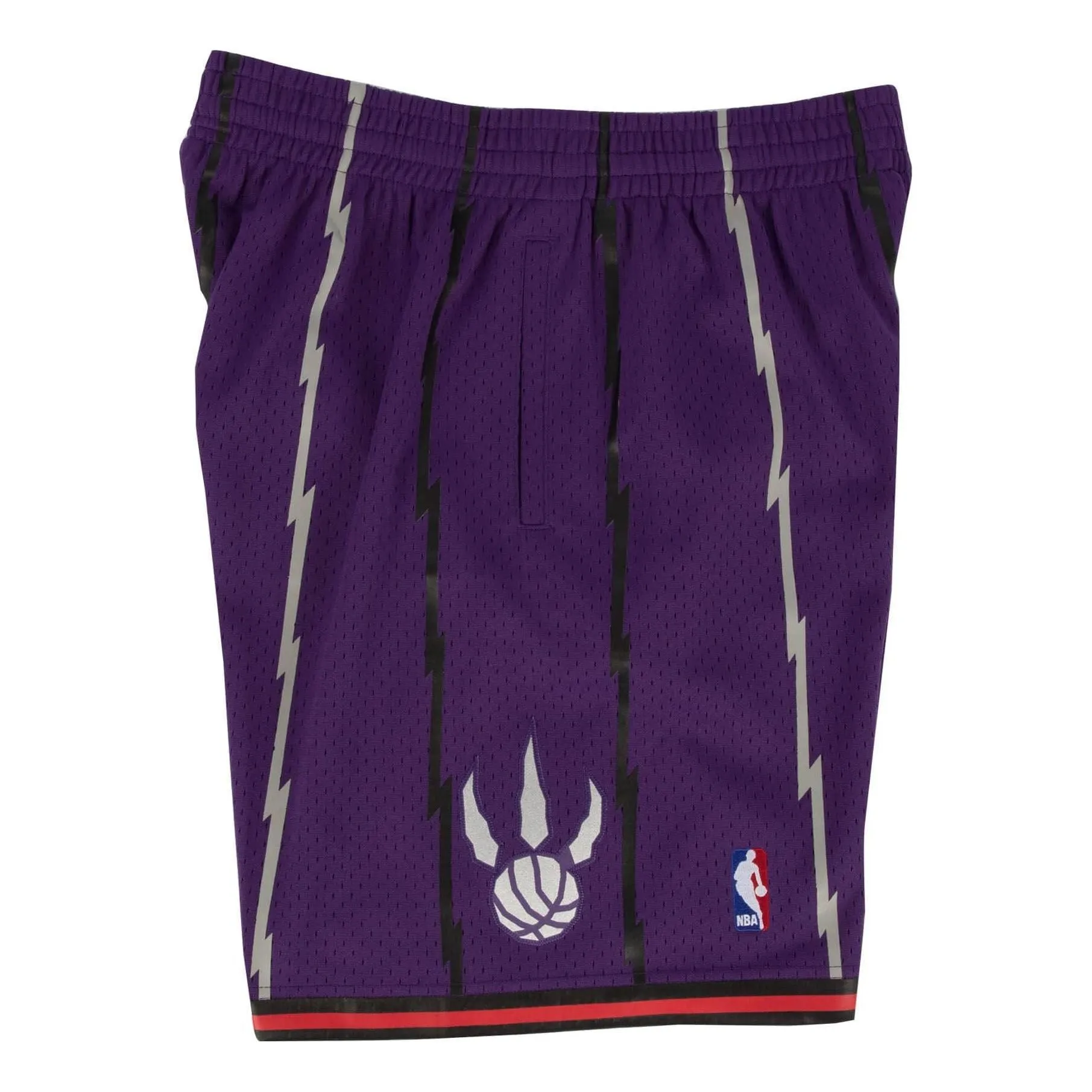 Mitchell & Ness x NBA Toronto Raptors 1998-99 Road Swingman Shorts 'Purple' 369P-343-98TRP sold by KicksCrew product image thumbnail 3