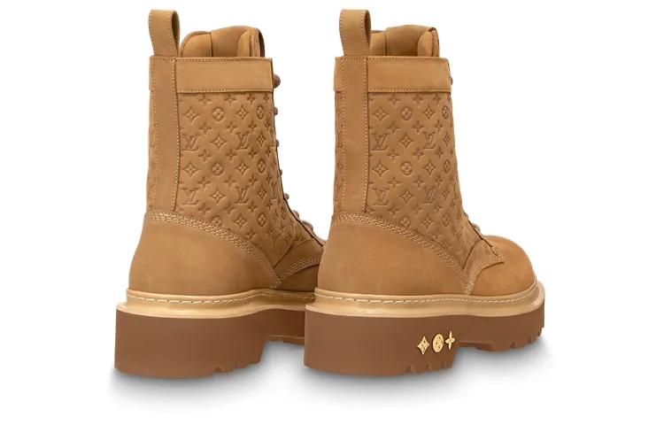 LOUIS VUITTON Ranger Ankle Boots 'Brown Monogram' 1ABFZJ sold by KicksCrew product image thumbnail 3