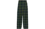 (WMNS) Timberland Plaid Print Pants 'Olive Green Blue' A6RZW-302 sold by KicksCrew