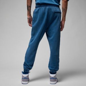 Air Jordan Essentials Fleece Washed Pants 'Blue' FB7299-427 sold by KicksCrew