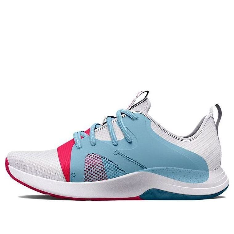 (WMNS) Under Armour Charged Breathe Lace TR 'White Opal Blue' 3025058-103 sold by KicksCrew