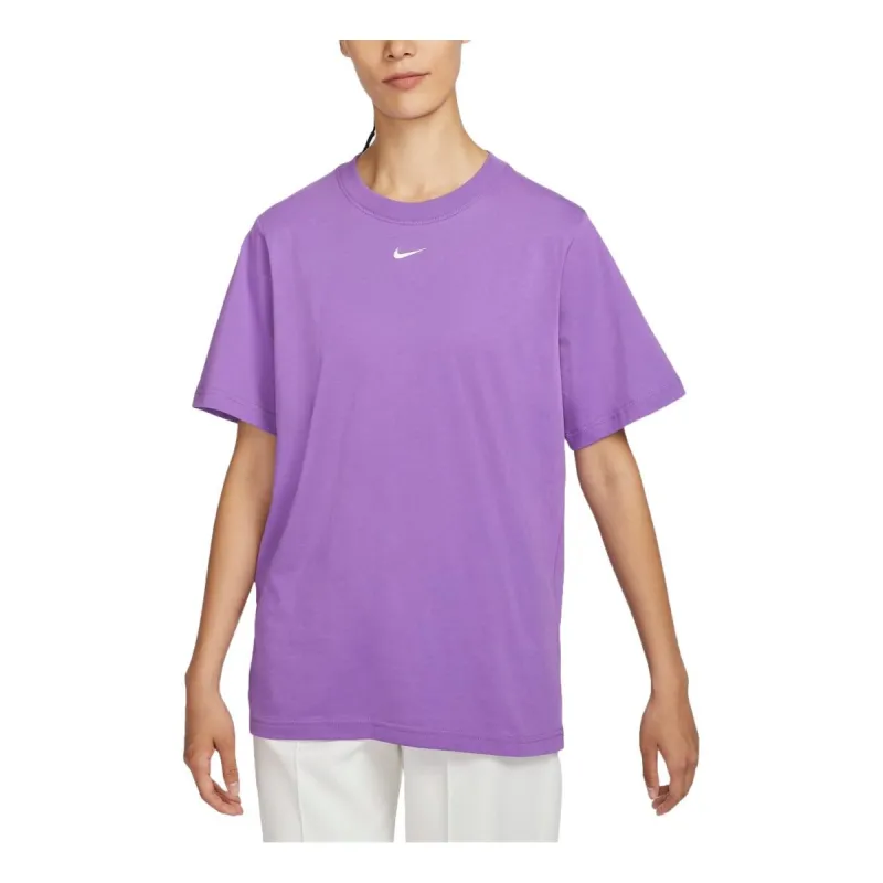 (WMNS) Nike Sportswear T-Shirt Asia Sizing 'Purple' FD4150-521 sold by KicksCrew