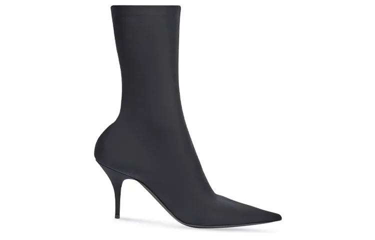 (WMNS) Balenciaga Matte Knife Boots 'Black' 548265W2ES01000 sold by KicksCrew product image thumbnail 2