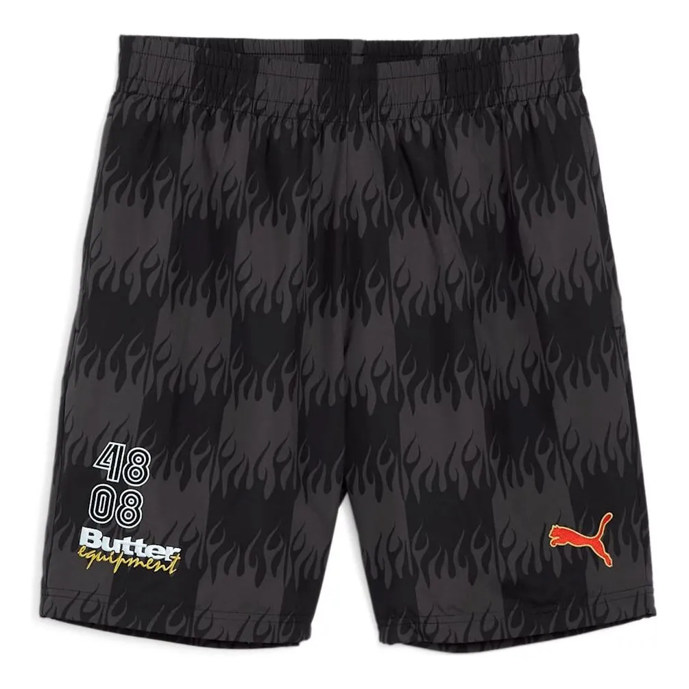 PUMA x Butter Goods Shorts 'Black' 625619-01 sold by KicksCrew