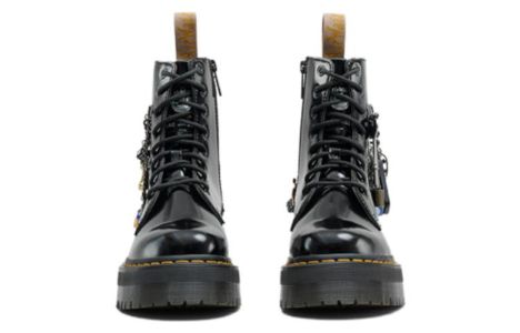 (WMNS) Dr.Martens x MARC JACOBS Charm Jadon Boots 'Black' 2S3FBO001F03 sold by KicksCrew