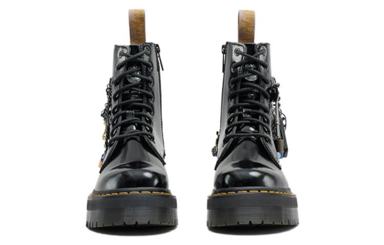 (WMNS) Dr.Martens x MARC JACOBS Charm Jadon Boots 'Black' 2S3FBO001F03 sold by KicksCrew product image thumbnail 4