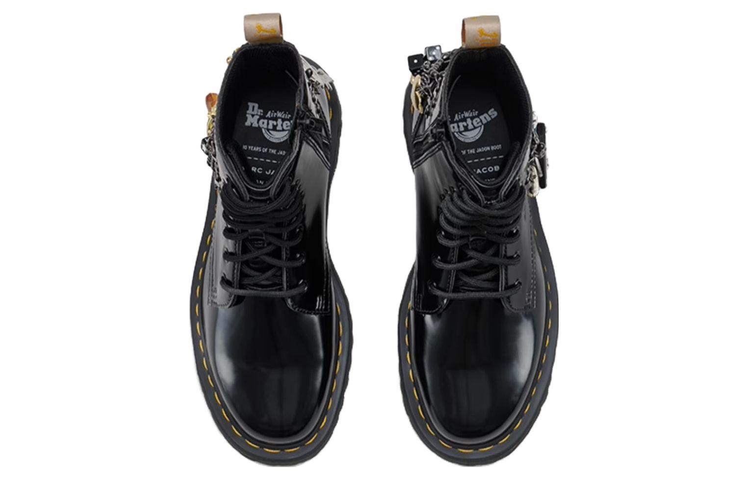 (WMNS) Dr.Martens x MARC JACOBS Charm Jadon Boots 'Black' 2S3FBO001F03 sold by KicksCrew product image thumbnail 5