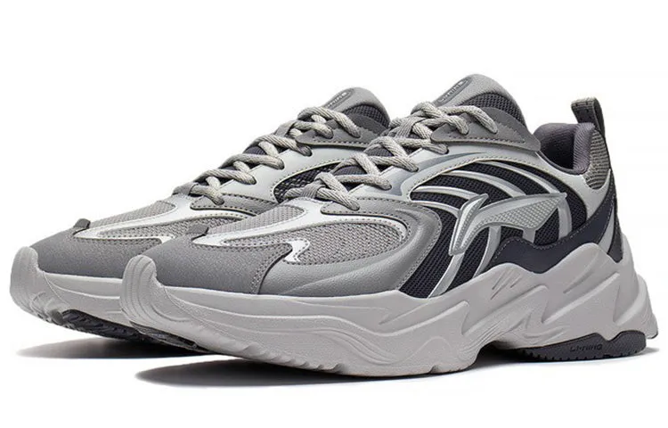 Li-Ning Qixing 'Grey Black' ARLS023-3 sold by KicksCrew product image thumbnail 3
