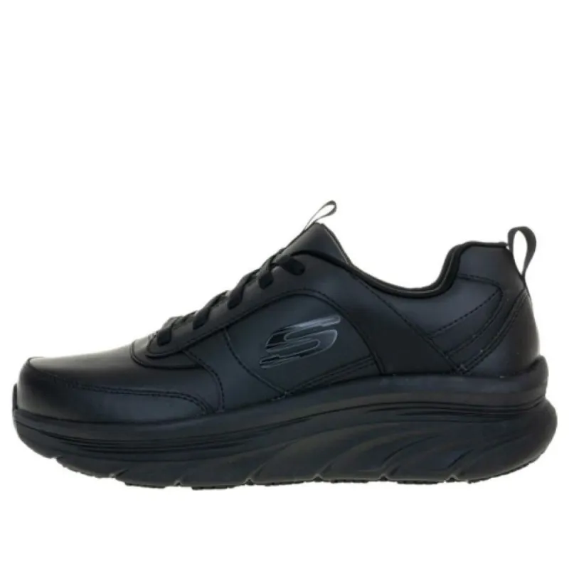Skechers D'Lux Walker SR Shoes 'Core Black' 200102-WBLK sold by KicksCrew