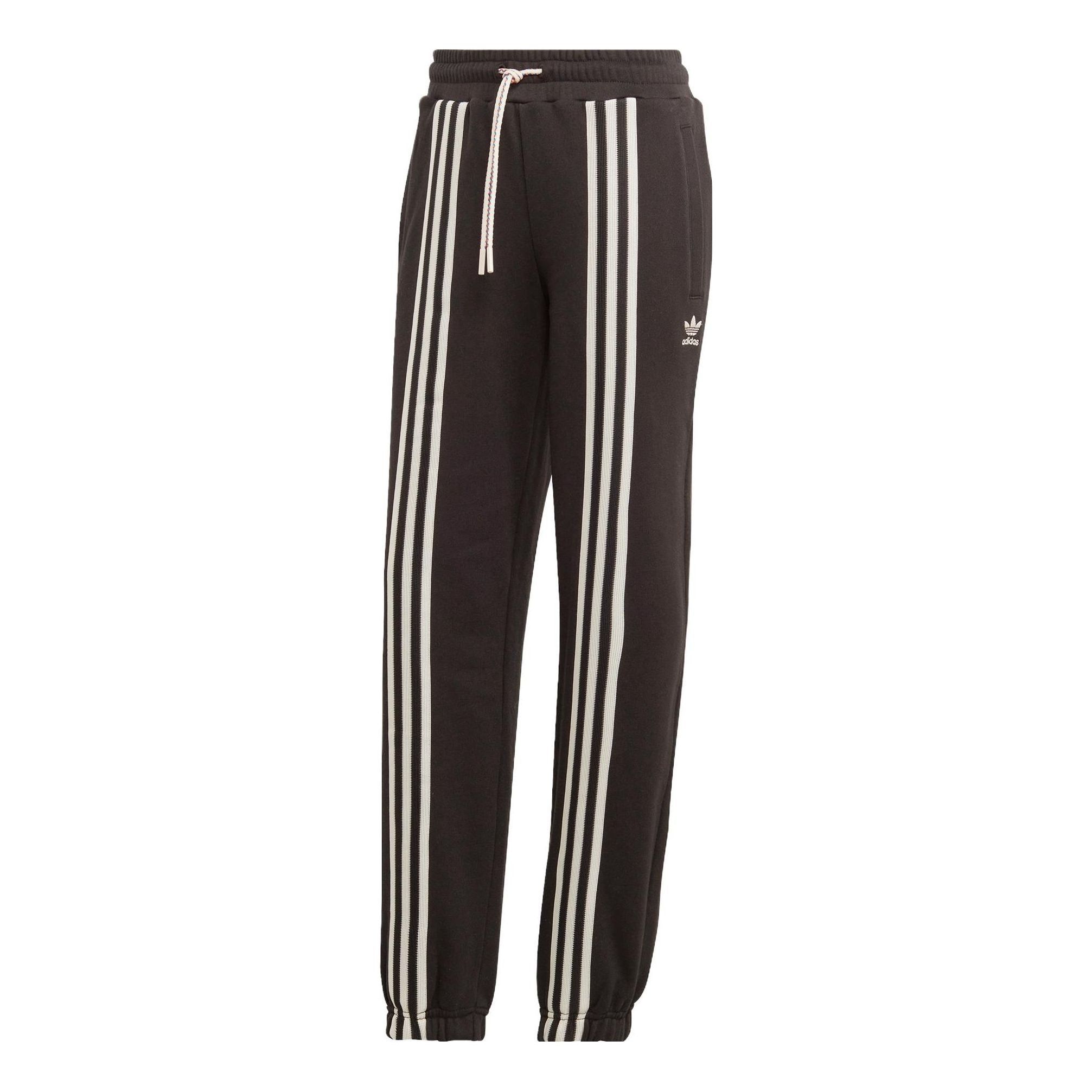(WMNS) adidas Adicolor 70s 3-Stripes Sweatpants 'Black' IK7855 sold by KicksCrew