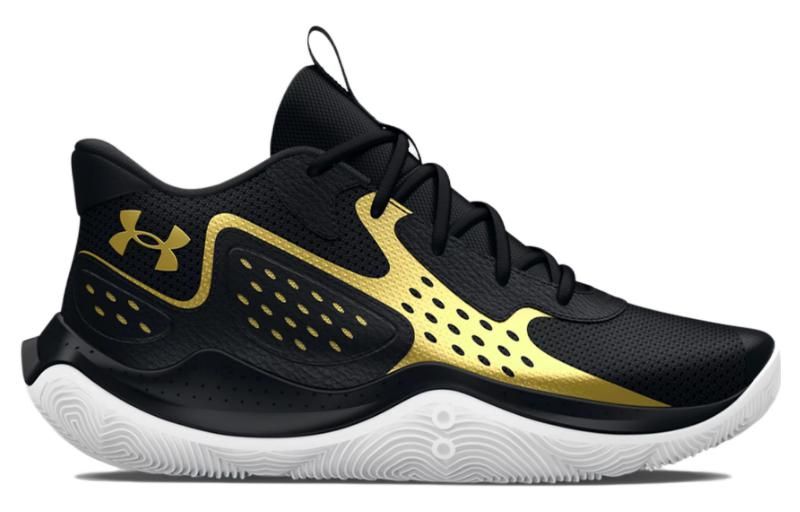 Under Armour Jet '23 Basketball Shoes 'Black Gold' 3026636-001 sold by KicksCrew product image thumbnail 2