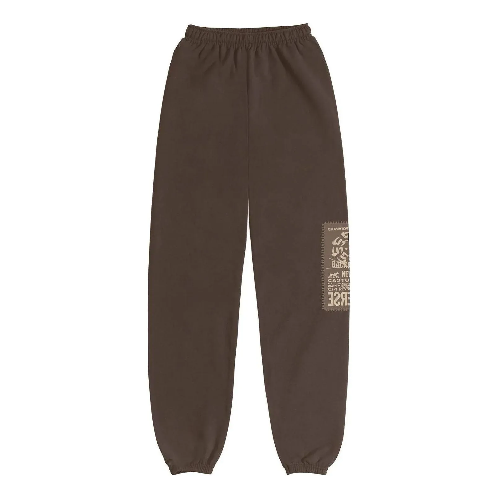 Travis Scott Flare Sweatpants 'Brown' CJFN-SS99 sold by KicksCrew product image thumbnail 2