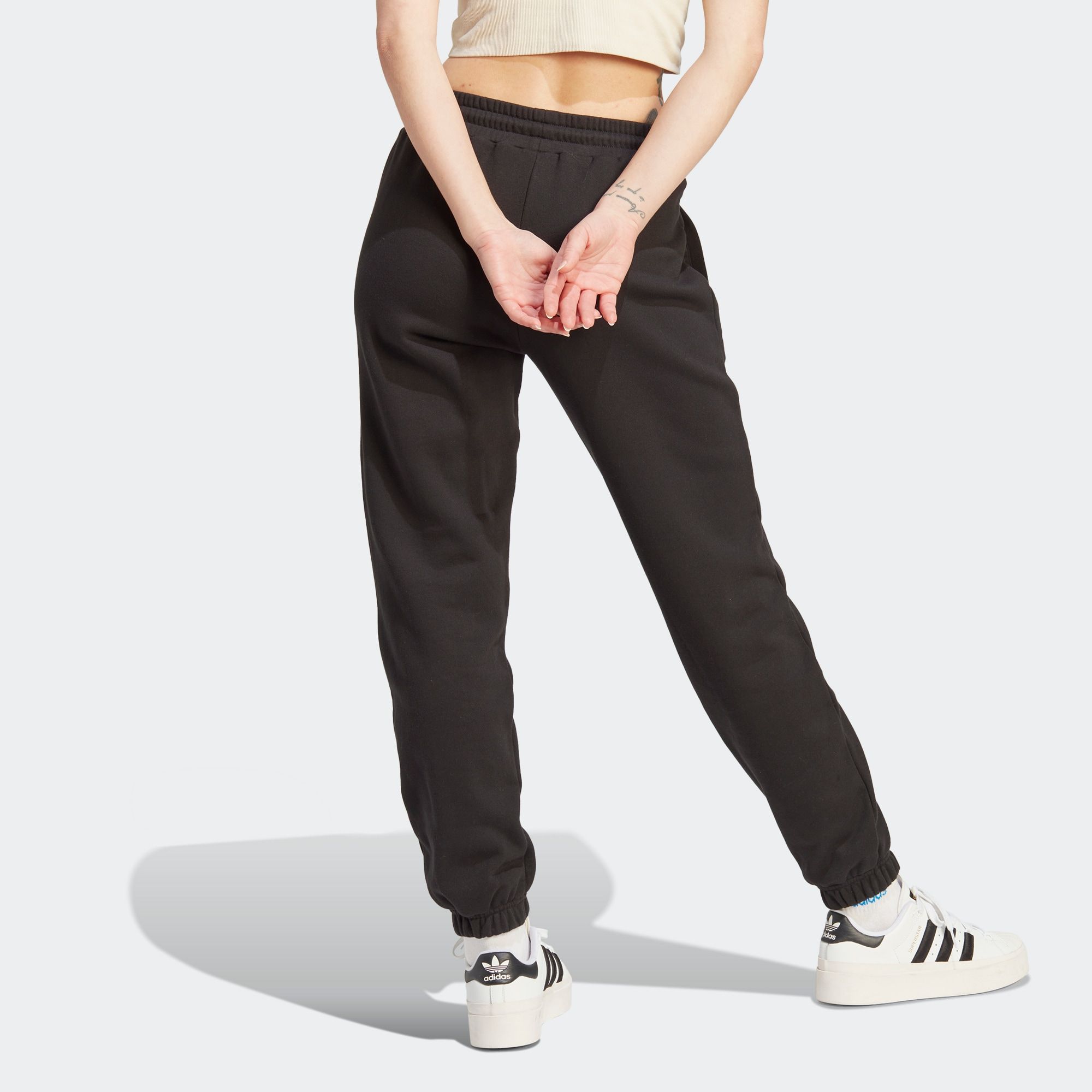 (WMNS) adidas Adicolor 70s 3-Stripes Sweatpants 'Black' IK7855 sold by KicksCrew product image thumbnail 3
