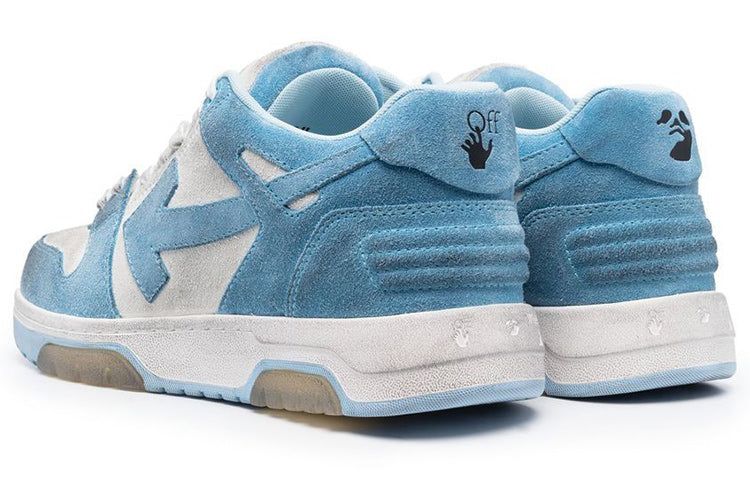 Off-White Out Of Office Low-Top Sneaker 'Blue White' OMIA189S23LEA0110140 sold by KicksCrew product image thumbnail 4