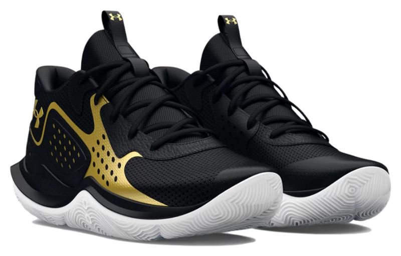 Under Armour Jet '23 Basketball Shoes 'Black Gold' 3026636-001 sold by KicksCrew product image thumbnail 3