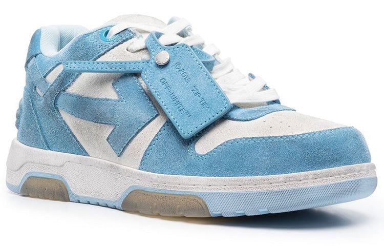 Off-White Out Of Office Low-Top Sneaker 'Blue White' OMIA189S23LEA0110140 sold by KicksCrew product image thumbnail 2