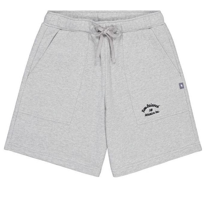 New Balance NBX Retro Knit Shorts 'Harmony Grey' AMS42325-GHM sold by KicksCrew