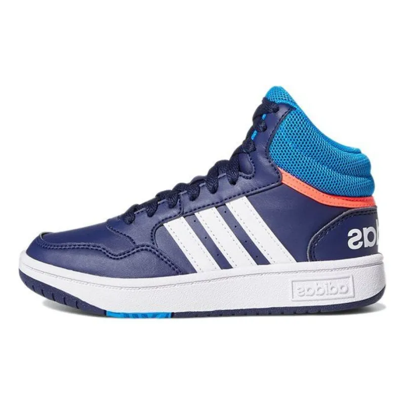 (PS) Adidas Hoops Mid Shoes 'Dark Blue Turbo' GW0400 sold by KicksCrew