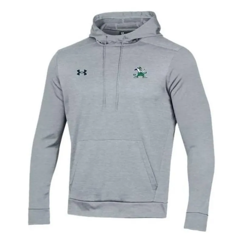 Under Armour Fleece University of Notre Dame Logo Hoodie 'Grey' 5122313-025 sold by KicksCrew