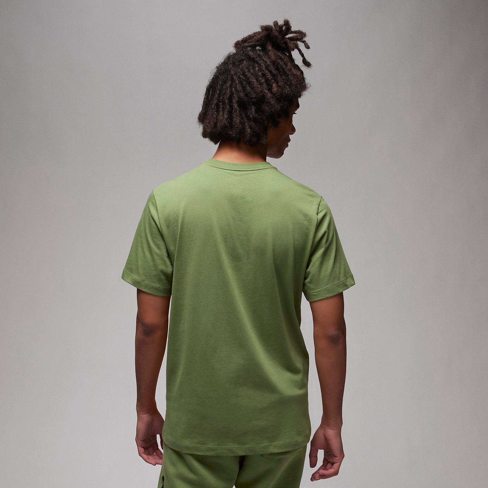 Air Jordan Stretch T-Shirt 'Green' DV1445-340 sold by KicksCrew product image thumbnail 2