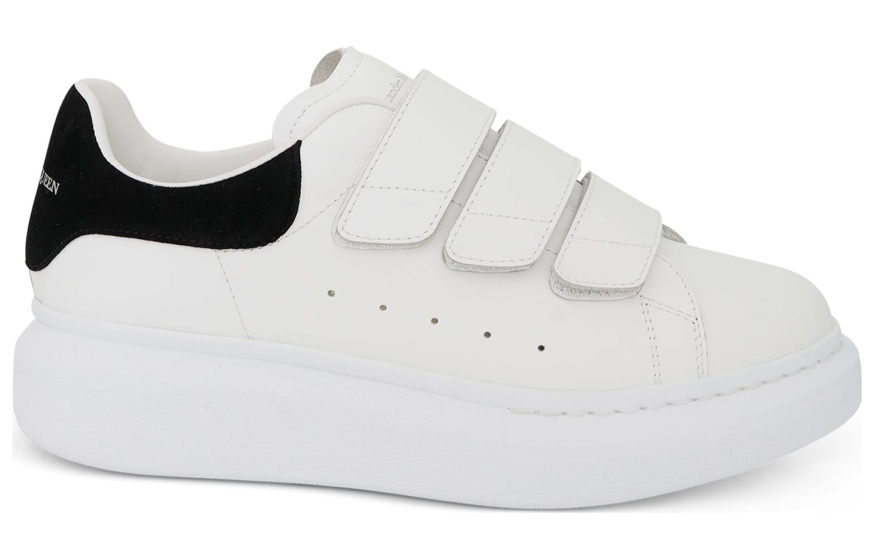 (WMNS) Alexander McQueen Oversized Triple Strap Sneaker 'White Black' 697105WHGP79061 sold by KicksCrew product image thumbnail 2