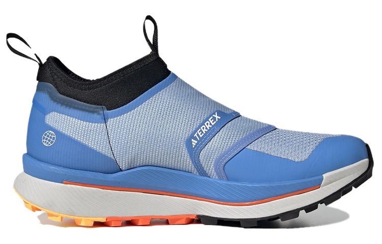 Adidas Terrex Agravic Pro Trail Running Shoes 'Blue Dawn Impact Orange' HR1079 sold by KicksCrew product image thumbnail 2