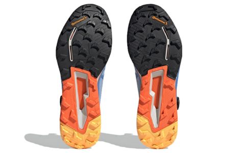 Adidas Terrex Agravic Pro Trail Running Shoes 'Blue Dawn Impact Orange' HR1079 sold by KicksCrew