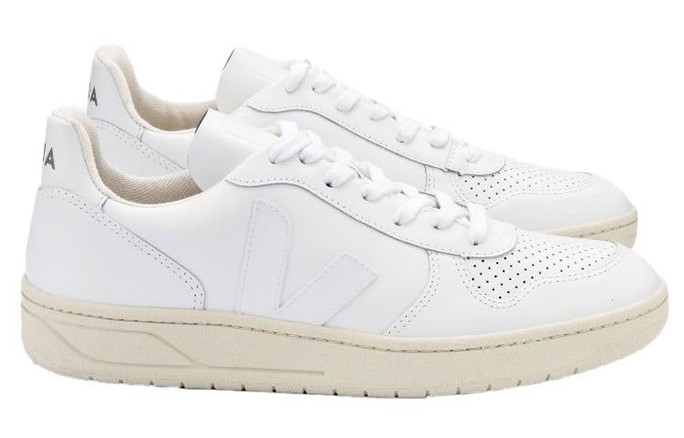 Veja V-10 Leather Lace-Up 'Extra White' VX021270 sold by KicksCrew product image thumbnail 2