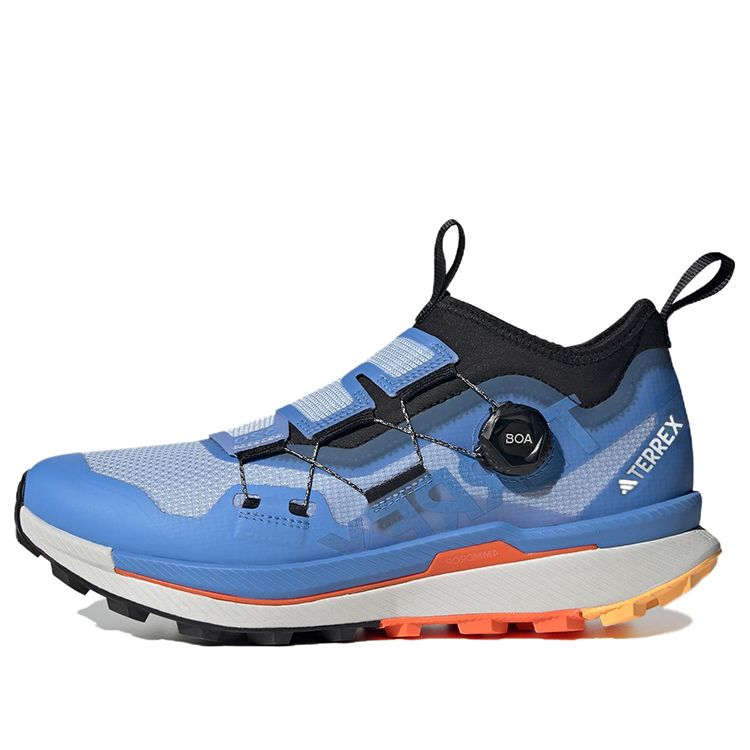 Adidas Terrex Agravic Pro Trail Running Shoes 'Blue Dawn Impact Orange' HR1079 sold by KicksCrew