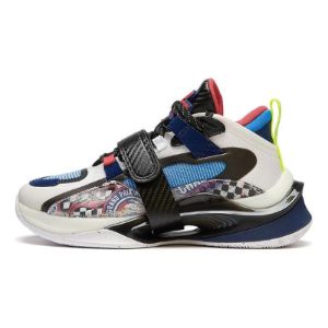 (GS) Li-Ning Premium 2.5 'Black White Blue' YKBS048-1 sold by KicksCrew