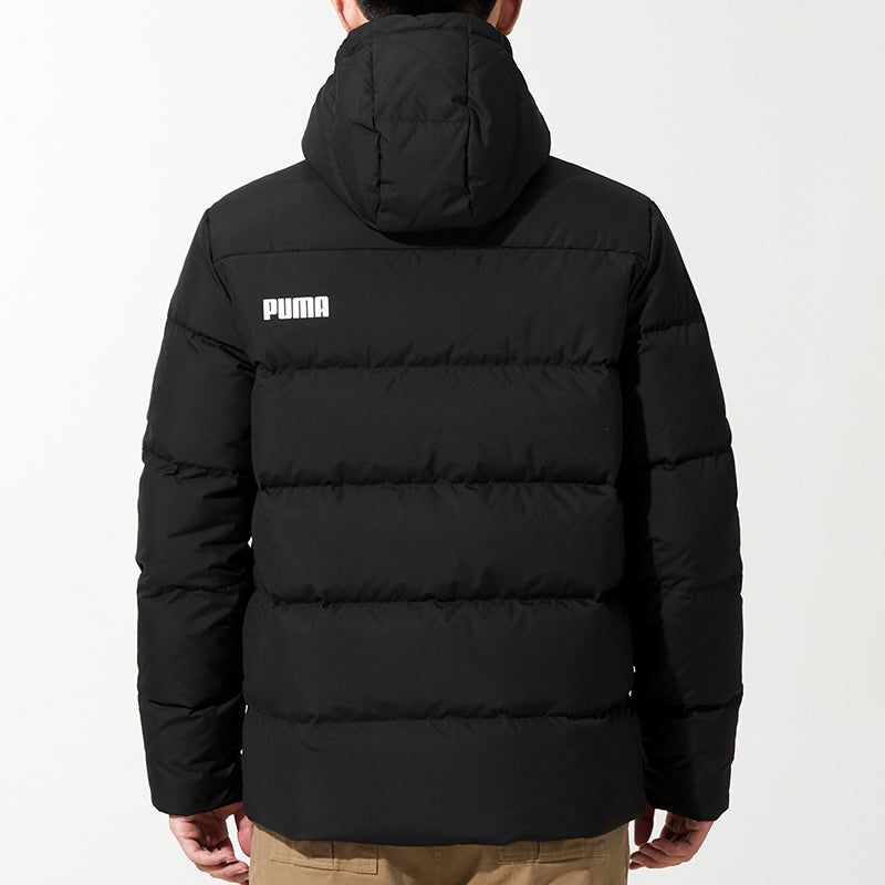 Puma Logo Down Jacket 'Black' 534936-01 sold by KicksCrew product image thumbnail 4