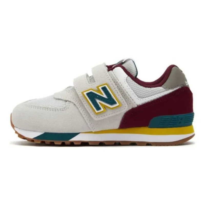 (GS) New Balance 574 'Grey Burgundy' PV574PR1 sold by KicksCrew