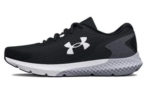 Under Armour Charged Rogue 3 Extra Wide Running Shoes 'Black White' 3026020-002 sold by KicksCrew