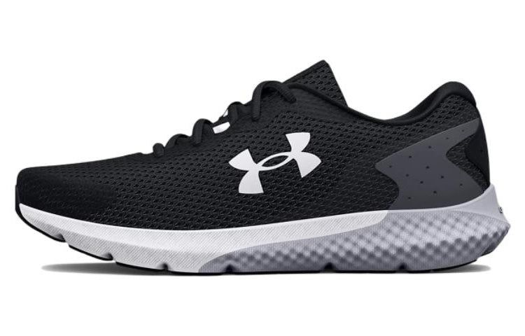 Under Armour Charged Rogue 3 Extra Wide Running Shoes 'Black White' 3026020-002 sold by KicksCrew product image thumbnail 2
