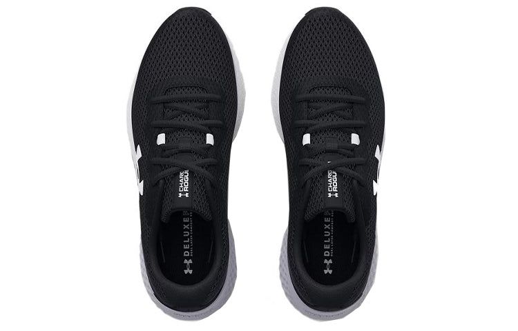Under Armour Charged Rogue 3 Extra Wide Running Shoes 'Black White' 3026020-002 sold by KicksCrew product image thumbnail 5