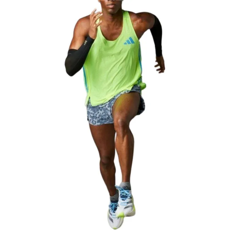 adidas Adizero Road to Records Singlet 'Lucid Lemon' IT8859 sold by KicksCrew product image thumbnail 3