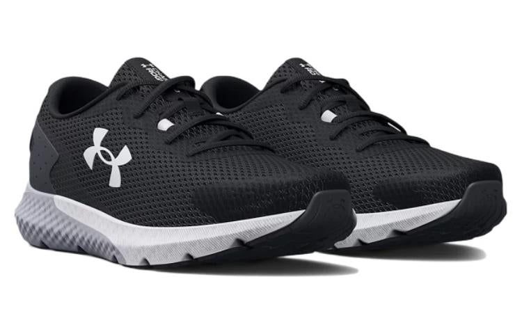 Under Armour Charged Rogue 3 Extra Wide Running Shoes 'Black White' 3026020-002 sold by KicksCrew product image thumbnail 4