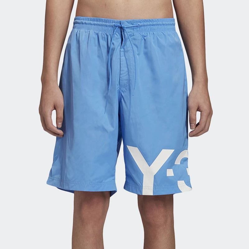 adidas Y-3 Large Logo Swim Shorts 'Blue' FS4483 sold by KicksCrew product image thumbnail 3