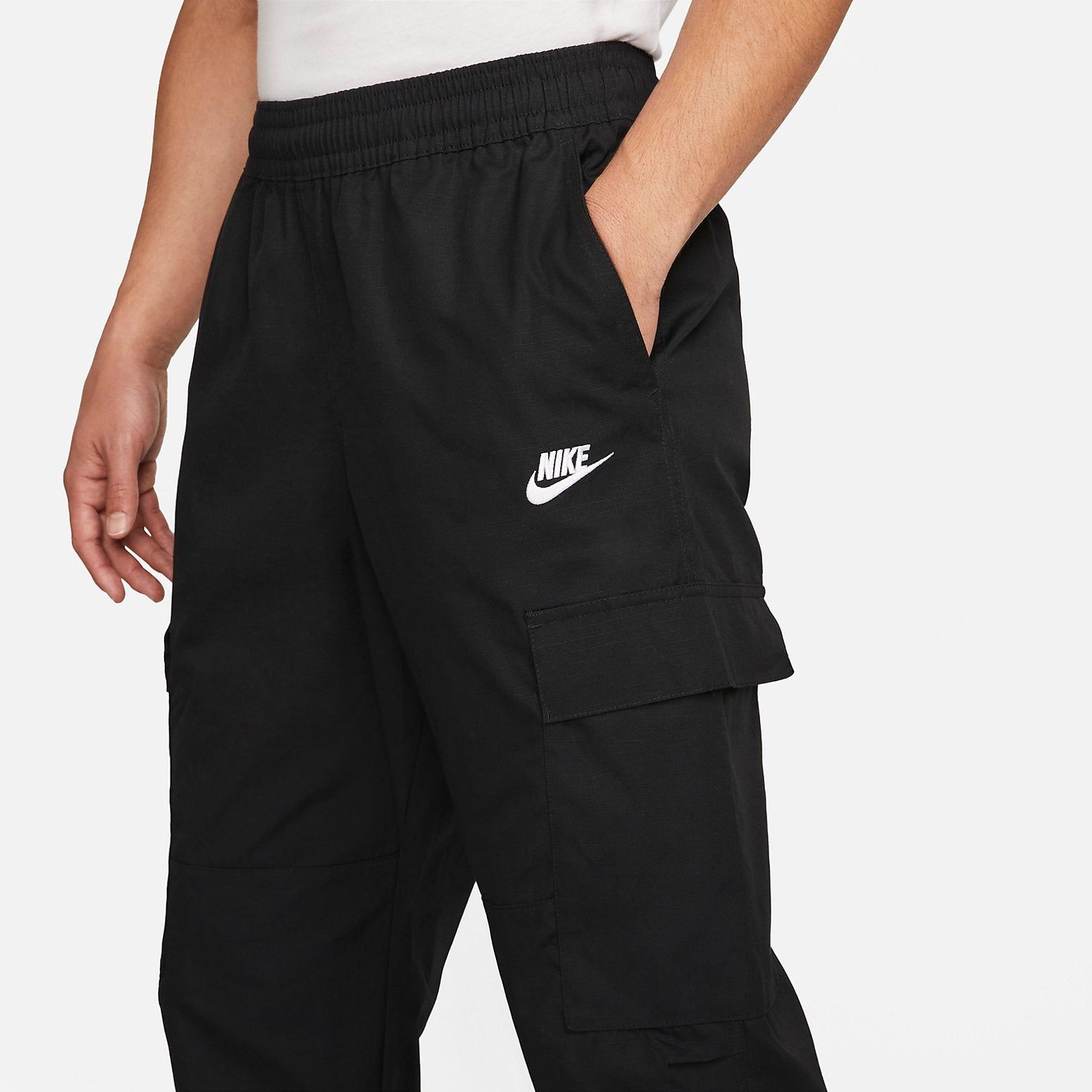 Nike Club Woven Cargo Pants 'Black' DX0614-010 | Parallel