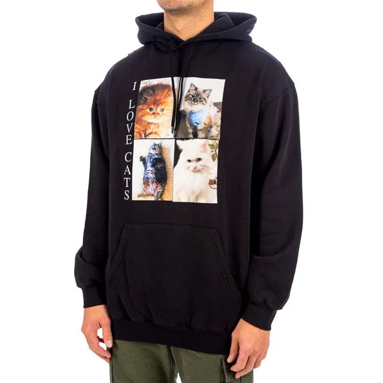 Balenciaga 'I Love Cats' Hoodie 'Black' 570811TJVG91000 sold by KicksCrew product image thumbnail 5