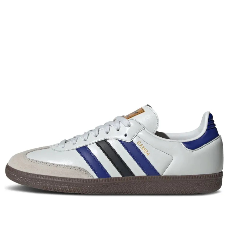 adidas Samba OG 'White Halo Blue Gum' ID2055 | Parallel