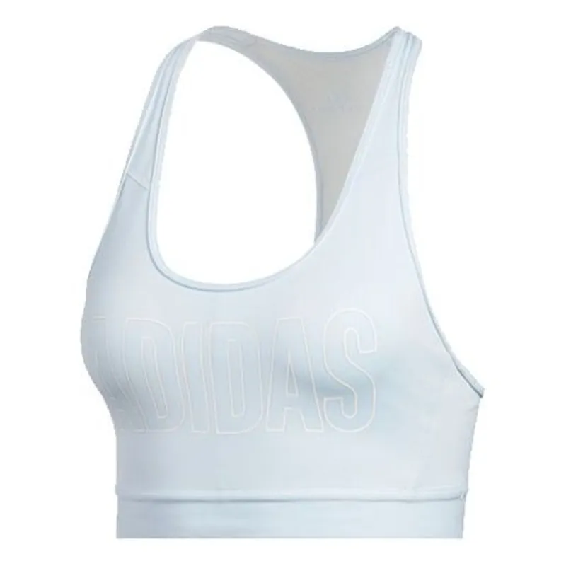 (WMNS) adidas Don't Rest Alphaskin Padded Bra 'Blue' FU4033 sold by KicksCrew