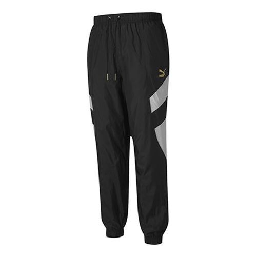 Puma Tailored For Sport Worldhood Pants 'Black White' 597611-01 sold by KicksCrew